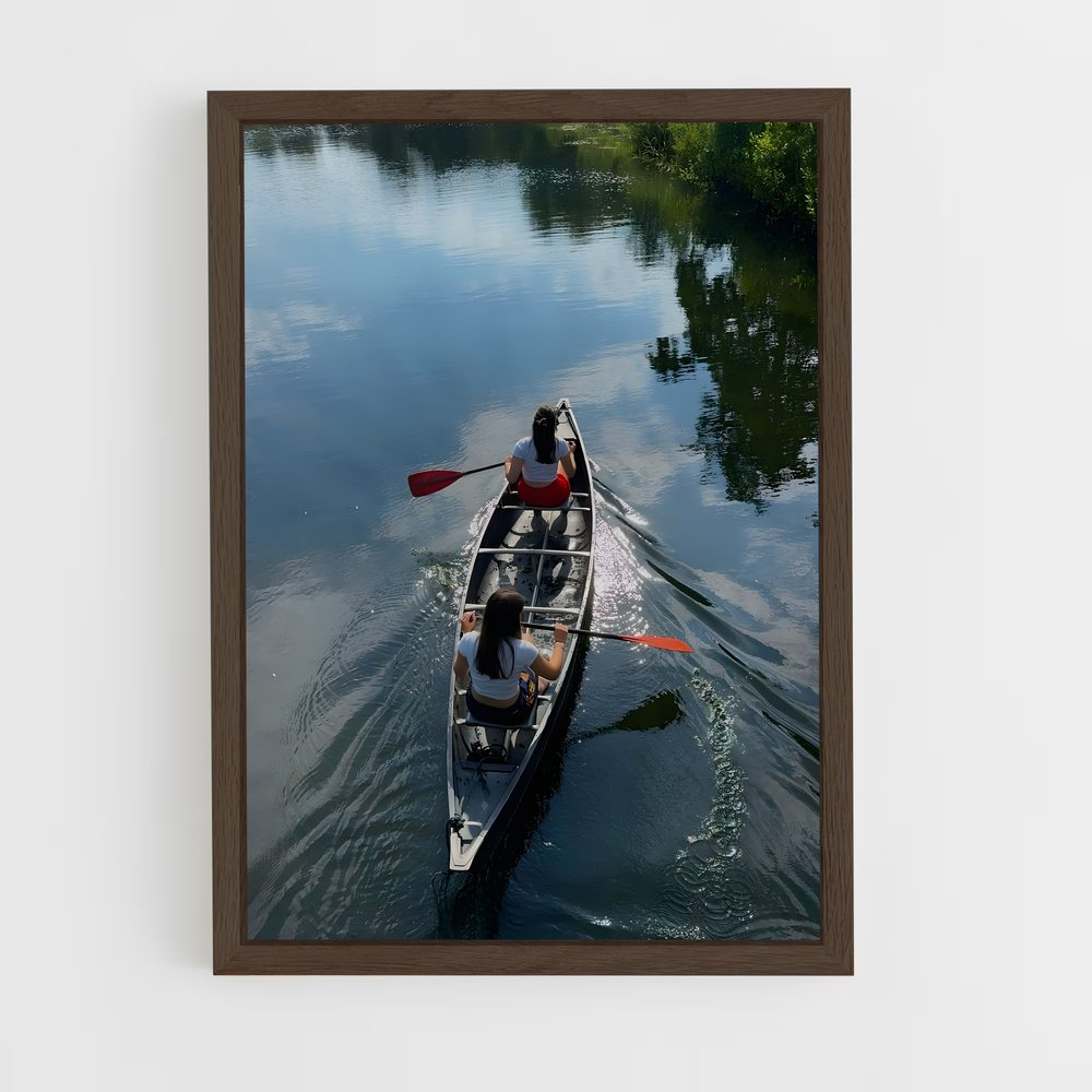 Poster Pagaie Sauvage – affiche Canoë-kayak (vue 5)